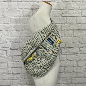 KAVU Swedish Deer Rope Crossbody Sling Bag Hiking Scandinavian Purse Cotton